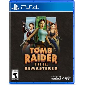 لعبة Tomb Raider I-III Remastered بطولة لارا كروفت - بلاي ستيشن 5