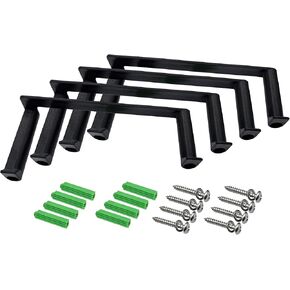 Oscillating Tool Wall Mount, 4 Packs Tool Holder Compatible with Dewalt Oscillating Tool 20v, Black
