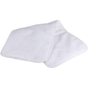 ZJchao Reusable 4 Layer Adult Cloth Diaper Insert Liner Nappy Pad, Super Soft & Absorbent Washable Diaper Liners for Incontinence