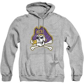 East Carolina University Official Distressed Primary Unisex Adult Pull-Over Hoodie