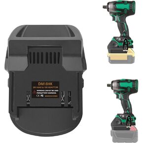 URUN for MAKITA to Hitachi&Metabo HPT Battery Adapter，Fit for MAKITA 18V Batteries Work for Hitachi 18v Lithium Cordless Tools and Metabo HPT18V (Not 36V) Slide Style Tools