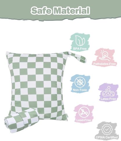 babygoal Waterproof Wet Dry Bag for Swimsuits,Travel, Food Storage, Stroller, Daycare, Baby Diapers, Yoga, Beach, Pool, Wet Clothes LAU-NKD61-B in Saudi Arabia