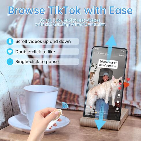 جهاز التحكم عن بعد كيندل بيج تيرنر للنساء، تحكم لاسلكي في تيك توك، هدية مثالية لجوارب عيد الميلاد للنساء ومحبي الكتب in Saudi Arabia