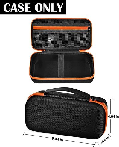 حافظة متوافقة مع WORX WX082L/ WX081L ZipSnip/لمقص كهربائي لاسلكي SnapFresh، منظم تخزين أدوات القطع، حقيبة حامل لقطع القماش مع جيب الملحقات - أسود (الجراب فقط) in Saudi Arabia