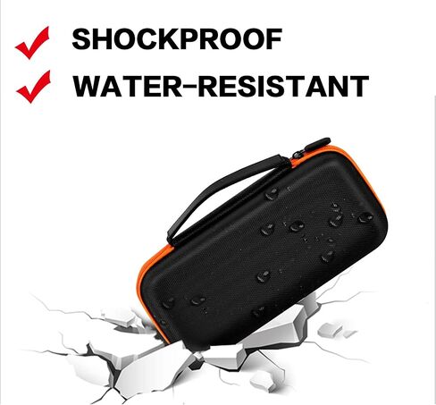 حافظة متوافقة مع WORX WX082L/ WX081L ZipSnip/لمقص كهربائي لاسلكي SnapFresh، منظم تخزين أدوات القطع، حقيبة حامل لقطع القماش مع جيب الملحقات - أسود (الجراب فقط) in Saudi Arabia