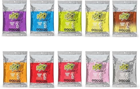 Generic Sqwiincher Zero 10 Flavor Qwik Stik Assorted Sugar-Free Electrolyte Powdered Beverage Mix (500) in Saudi Arabia
