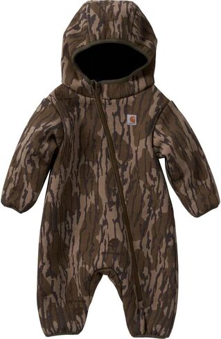 Carhartt Kid's CM8729 Super Dux™ Relaxed Fit Camo Coverall - Boys - 12 Months - Mossy Oak® Bottomland Camo in Saudi Arabia