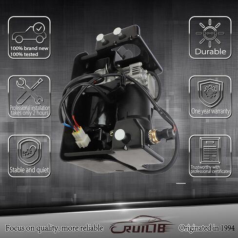 طقم مضخة هواء ضاغط الهواء Airmatic بديل 949-000 15254590 لسيارة شيفروليه تشيفي إسكاليد أفالانش سوبربان تاهو، كاديلاك إسكاليد، جي إم سي يوكون (نموذج محسّن) in Saudi Arabia