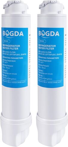 Water Filter Replacement Fit for EPTWFU01 Frigi-daire, Water Filter Compatible with Frig-idaire EPTW-FU01, EWF02, Pure-Source Ultra II, 1 Filter, By BOGDA in Saudi Arabia