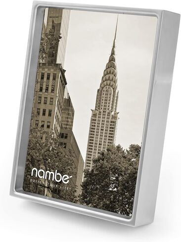 nambe Treso Collection Picture Frame, 4" x 6" | Photo Frame with Tempered Glass | Tabletop Display Family, Friends, Wedding Gift, Home Office Décor | Nambe Alloy and Glass in Saudi Arabia
