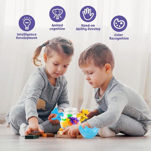 Bath Toys 6 PCS Suction Cup Toys Sensory Toys for Kids Ages 4-8 Boys Girls Stress Release Toys Travel Toys Suction Cup Toys Silicone in Saudi Arabia