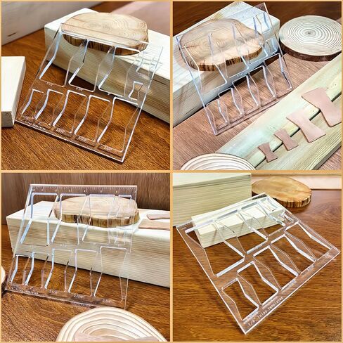 10 in 1 Router Templates for Woodworking,Butterfly Inlay Template,Wood Bowtie Router Templates Jig Bowtie Inlay Kit for Precise,Cuts Butterfly Inlay Template Decorative in Saudi Arabia