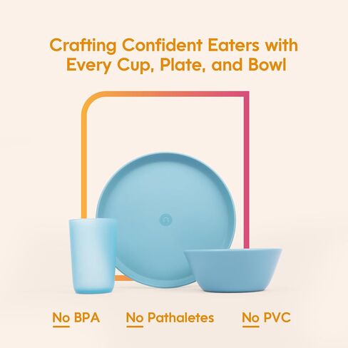 NumNum NEW Toddler Dinnerware Bowls, Toddler Bowls, Toddler Travel Essential, Daycare Essentials, Kids Bowls, Meal Prep Bowls, Toddler Essentials, Toddler Must Haves, Toddler Gifts (Coastal Tides) in Saudi Arabia