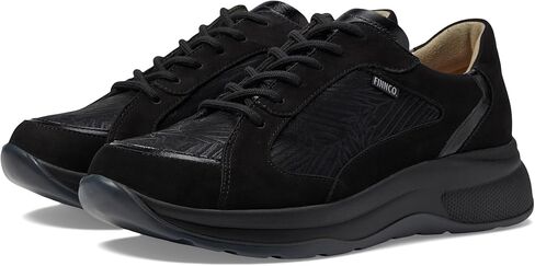 Finn Comfort Piccadilly Schwarz/Nero Nubuk/Knautschlack/Crumble UK 7.5 (سيدات الولايات المتحدة 10) متوسط in Kuwait