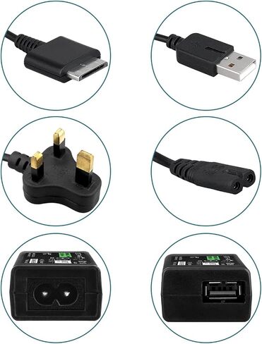 OSTENT US AC Adapter Power Wall Home Charger Cable for Sony PSP GO PSP-N1000 Console in Kuwait