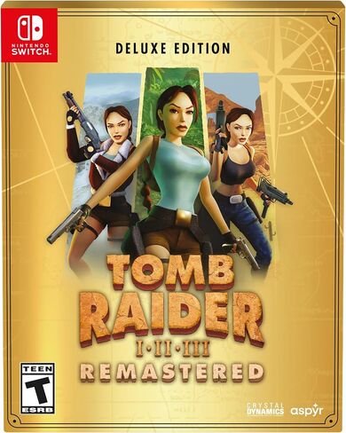 Tomb Raider I-III Remastered Starring Lara Croft - PlayStation 4 in Kuwait