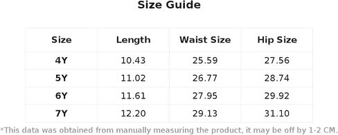 Floerns Toddler Girl's Y2k Heart Print Elastic Waist Denim Skorts Cute Straight Leg Skirt Shorts in Saudi Arabia