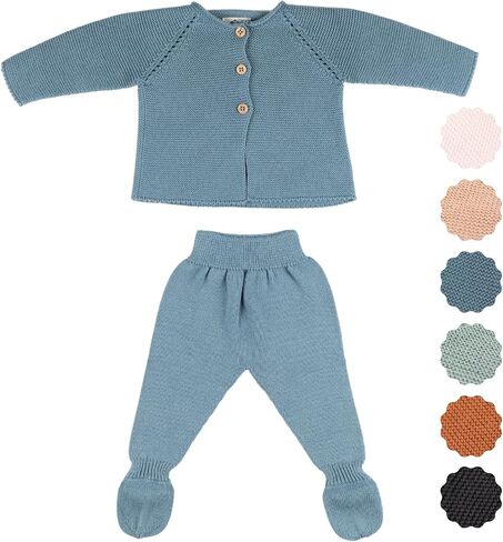 Newborn Girl Boy Clothes, 100% Organic Cotton, Knitted, Seamless, Soft and Breathable Baby Clothing in Kuwait