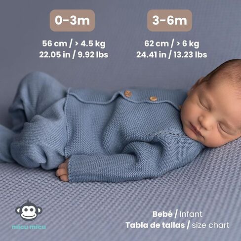 Newborn Girl Boy Clothes, 100% Organic Cotton, Knitted, Seamless, Soft and Breathable Baby Clothing in Kuwait
