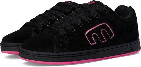 حذاء تزلج كاليكوت للسيدات من Etnies، أسود/وردي، 8.5 in Kuwait