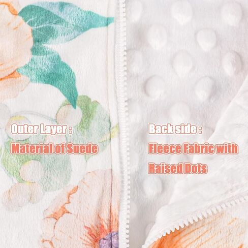 GFU طفل مقعد السيارة المعطف، دافئ الأطفال مقنعين معطف المعطف، غطاء مقعد السيارة الشتاء لطفلة، لينة ومريحة بطانية مقعد السيارة للأطفال الرضع، والزهور الوردية in Kuwait