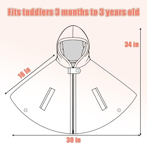 GFU طفل مقعد السيارة المعطف، دافئ الأطفال مقنعين معطف المعطف، غطاء مقعد السيارة الشتاء لطفلة، لينة ومريحة بطانية مقعد السيارة للأطفال الرضع، والزهور الوردية in Kuwait
