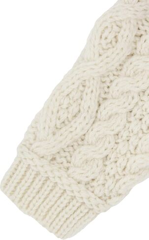 سترة بغطاء للرأس من Aran Crafts Baby تقليدية أيرلندية بخياطة من الدانتيل (100% صوف ميرينو) in Kuwait