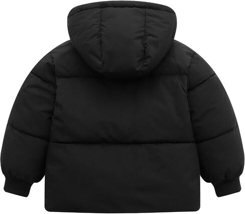 Baby Winter Coats, Outerwear for Toddler Kids Infants Boys Girls Light Puffer Warm Hooded Down Jacket for 2-7 Years in Kuwait