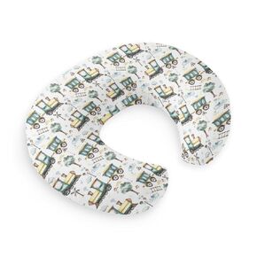 HawSkgFub Duck Hunting Mallard Hunter Nursing Pillow Cover for Baby Boys, Wild Animal Bird Reeds Blue Breastfeeding Pillow Slipcover, Nursing Pillowcase for Newborn Infant, Cover Only