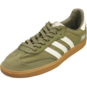 حذاء كرة القدم Samba OG للرجال من adidas، Focus Olive/Wonder White/Gum، مقاس 7.5