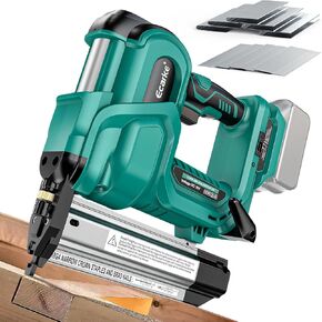 Brad Nailer Cordless Stapler for Makita 18V, 2 in 1 Electric Nail Gun/Staple Gun with 18GA Nails/Staples, Battery Power 2 Inch Nailer for Trim Wood Crafting Home DIY, Tool Only