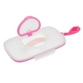 Wipes Dispenser Portable Wipes Container, Travel Wipes Case, Reusable Wipe Holder for Diaper Bag, Refillable Wipes Pouch for Outdoor Cars