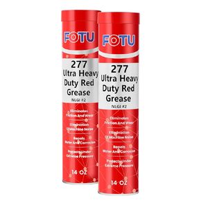 Ultra Heavy Duty Red Grease, Super Lube Synthetic Grease Tube,Wheel Bearing Grease for Semi-Trailer Accessories (2-Pack, 14 Oz)