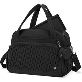 Telena Diaper Bag Tote, Travel Diaper Bag Crossbody Hospital Bag for Women Labor Delivery Baby Diaper Bag with Pacifier Case