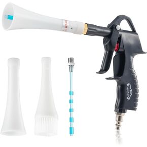 Tornado Blow Gun Blasts Away Dirty and Air Dry from Surface Works with a Strong Gust of Air Lengthen