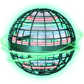 2024 Flying Orb Ball Toy - Galaxy Ball Flying Space Orb - Magic Cool Boomerang Ball Hover Ball with RGB Light - Floating Ball Soaring Mini Drone Gift for Boys Girls Kids Adults - (Blue) in Saudi Arabia