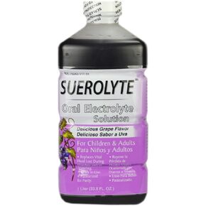 ELP ESSENTIAL Suerolyte Grape 33.8 Oz, Electrolyte Solution Grape