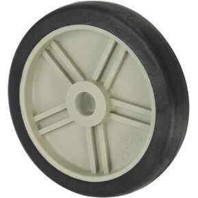 PATIKIL 5.6" Air Compressor Wheels, Universal Air Compressor Wheel Replacement Part with 0.6" Dia. Hole for Easy Mobility, Beige