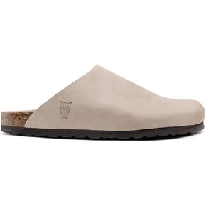 Sandgrens Handmade Unisex Cork Mules | European Top Grain Leather Sandals with Soft Suede Cushioned Footbed and EVA Rubber Sole | Bilbao