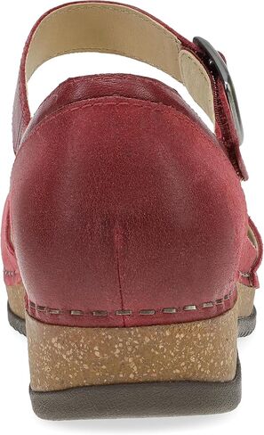 Dansko Mae Mary Jane for Women - Dual-Density Cork/EVA Midsole and Lightweight Rubber Outsole Provide Durable and Comfortable Ride on Patented Stapled Construction in Kuwait