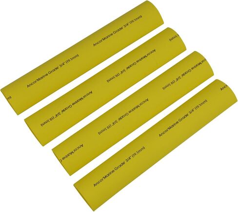 Ancor 301103 Marine Grade Electrical Adhesive Lined Heat Shrink Tubing (1/8-Inch Diameter, 3-Inches Long, Black, 3-Pack) in Saudi Arabia
