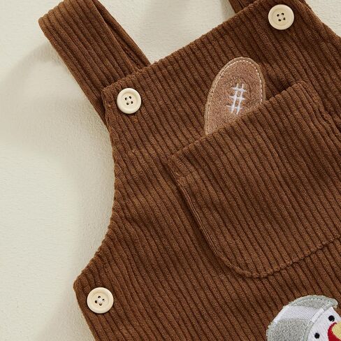Infant Boy Girl Overalls Gender Neutral Baby Solid Color Clothes Suspender Pants in Saudi Arabia