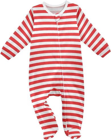 Dussdil Baby قطعة واحدة من ملابس القدم لحديثي الولادة، بيجامة قطنية للقدمين للنوم واللعب للأولاد والبنات in Kuwait
