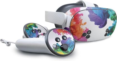 غلاف الواقع الافتراضي من ألياف الكربون متوافق مع Meta Quest 3S - طلاء رطب - غطاء لاصق واقٍ من الفينيل 3M ممتاز - سهل التطبيق | صُنع في الولايات المتحدة الأمريكية بواسطة MightySkins in Saudi Arabia