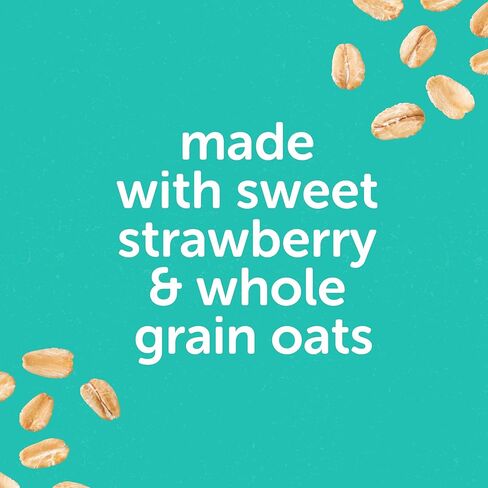 Beech-Nut Toddler Snacks Oaty Bars Granola Bars for Babies & Toddlers, Fruit & Whole Grain Strawberry Snack Bar, Gluten Free Toddler Snack, 6 Boxes (30 Individually Wrapped Bars) in Kuwait