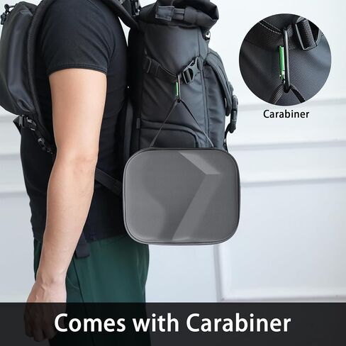 حقيبة تخزين صلبة من نيو، حقيبة سفر محمولة للحماية مع حلقة تسلق لطائرة دي جي آي نيو بدون طيار وملحقاتها (وردي) in Kuwait