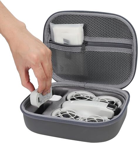 حقيبة تخزين صلبة من نيو، حقيبة سفر محمولة للحماية مع حلقة تسلق لطائرة دي جي آي نيو بدون طيار وملحقاتها (وردي) in Kuwait