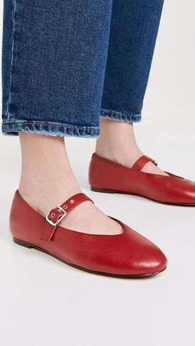 حذاء Madewell النسائي The Beverley Mary Jane Flats in Kuwait