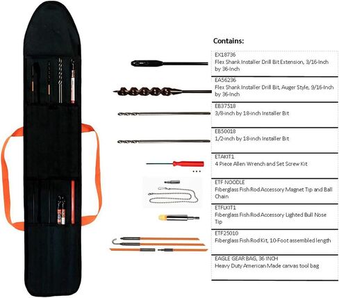 Eagle Installer Drill Bit Kit, 54-Inch (Tools Included) in Kuwait