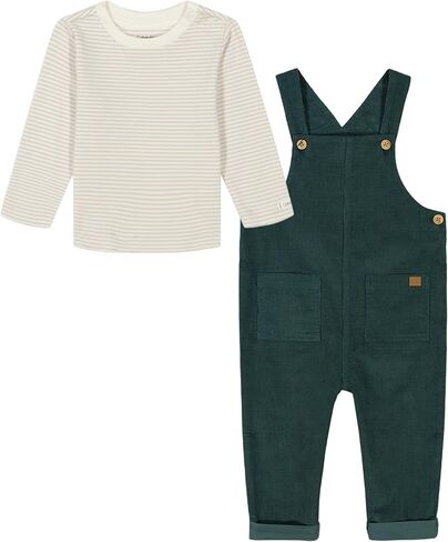 Calvin Klein baby-boys 2pc Overall Set in Saudi Arabia
